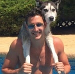 Майк и Рокси на басейн