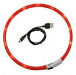 "Karlie" - Силиконов нашийник с ЛЕД лампички