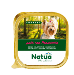 Natua - Пълноценна храна за кучета от всички породи - пастет с парченца месо и риба, 100 гр