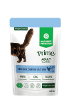 Nature's protection PRIME Weight Control Adult Cats with Chicken, Salmon and Tuna - Пауч за израснали котки за поддържане на теглото - хапки в сос с пилешко, сьомга и риба тон 