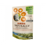 Iams naturally SENIOR gravy - Пауч за котки над 7 години, с агнешко 85 гр.