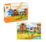 Пъзел "Ферма" /24 джъмбо елемента/