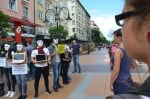 Протест на вегани в София