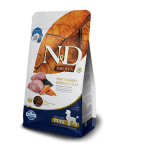Гранули - N&D BROWN DOG LAMB, SPIRULINA & CARROT ADULT MINI - Пълноценна суха храна без зърнени култури за кучета с кафява козина в зряла възраст, 2 кг.