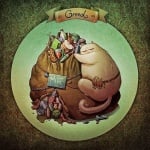 Седемте смъртни гряха, изобразени чрез котки - алчност