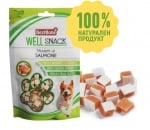 Well Snack Кубчета от сьомга 75гр