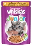 "Whiskas Junior" - Пауч за малки котки с различни вкусове